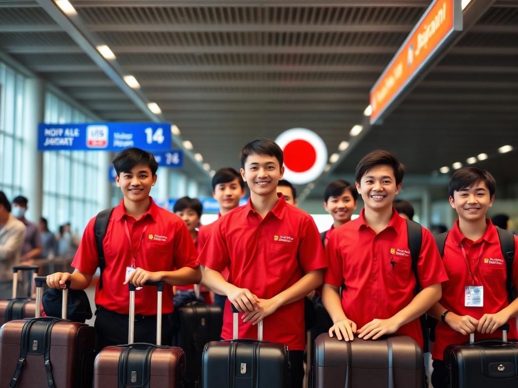 Đoàn lao động Kaizen xuất cảnh sang Nhật Bản